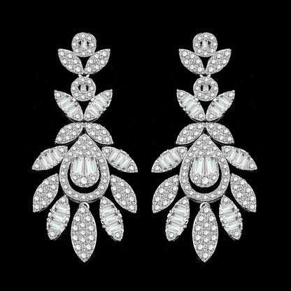 Popular Zirconia Bridal Jewelry Set