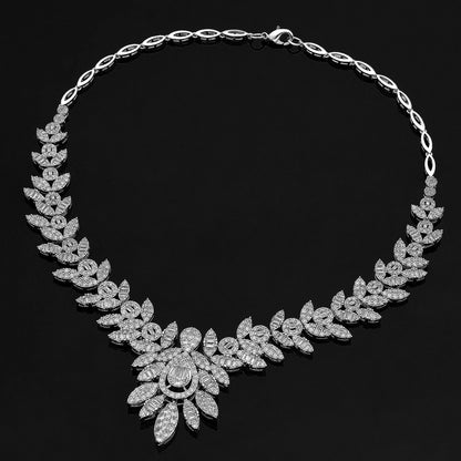 Popular Zirconia Bridal Jewelry Set